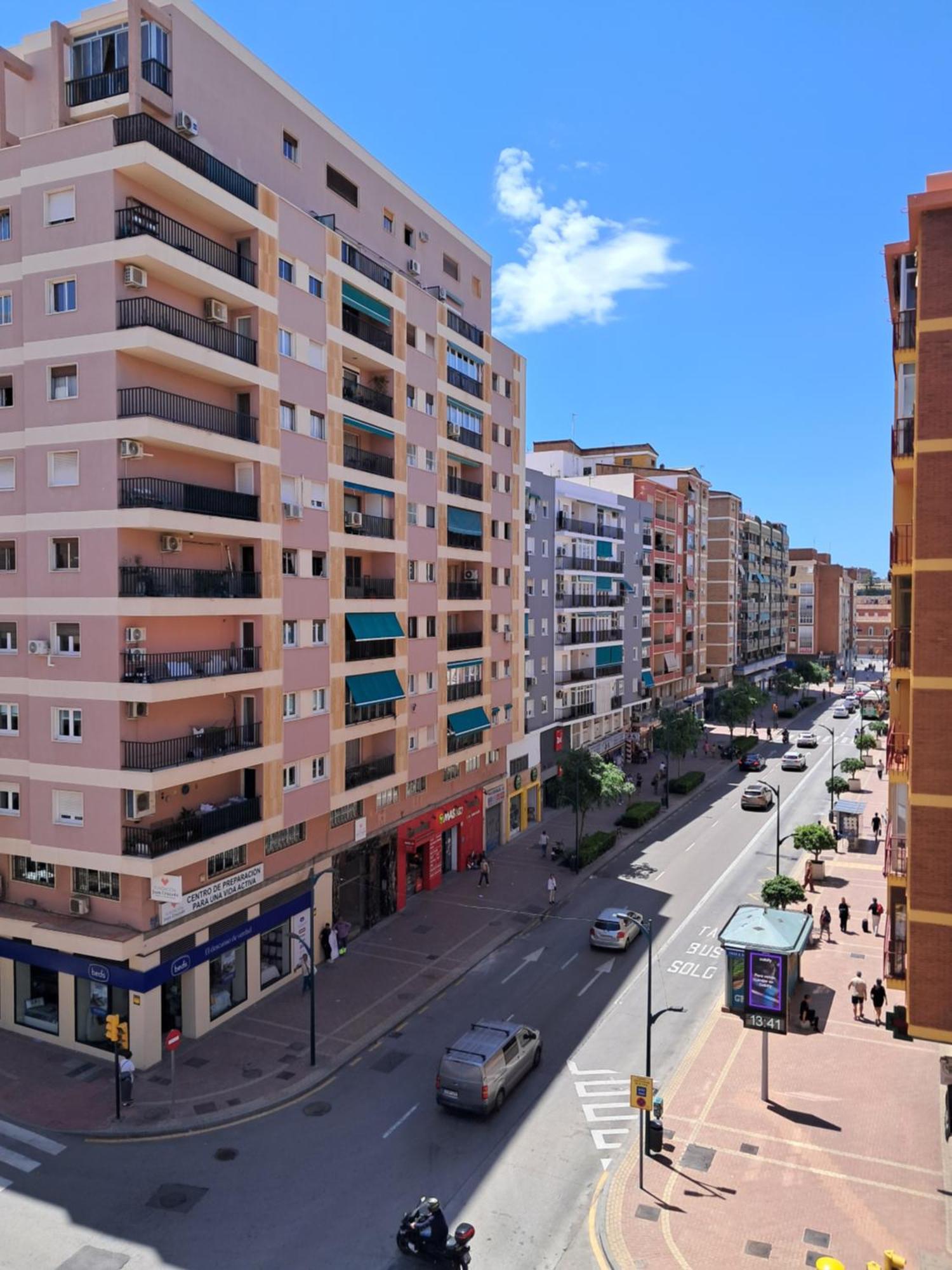 מאלגה Apartamento Vacacional Cuarteles מראה חיצוני תמונה